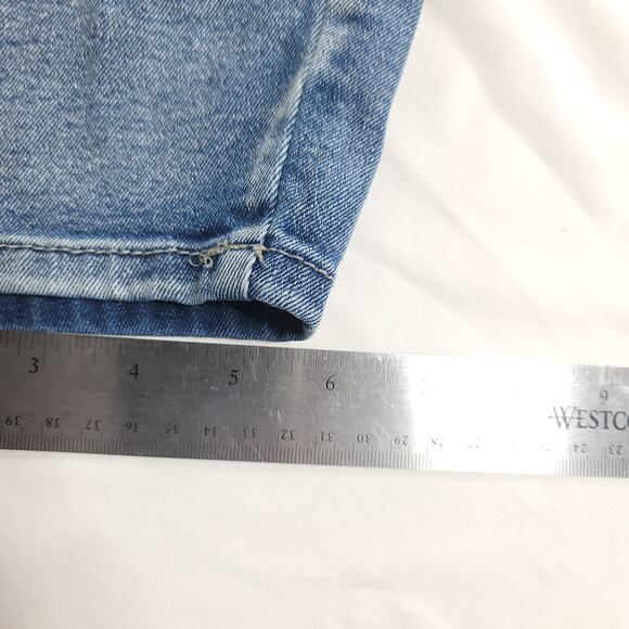 Thrill Jeans Casual Button Zip Denim Medium Wash Jeans Womens Size 18 Blue - Picture 7 of 10